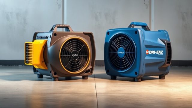 Phoenix R200 Max vs Dri-Eaz 1200: Air Mover Showdown for Water Damage Jobs